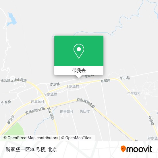 靳家堡一区36号楼地图