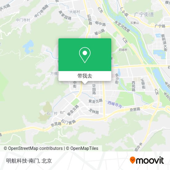 明航科技-南门地图