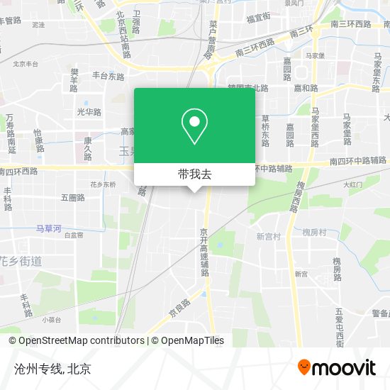 沧州专线地图