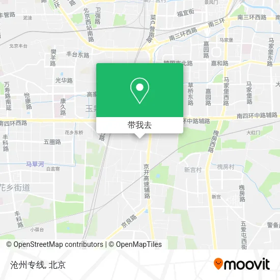 沧州专线地图