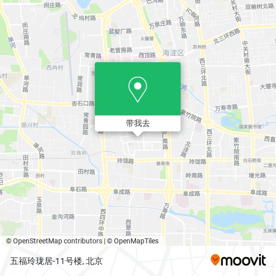 五福玲珑居-11号楼地图