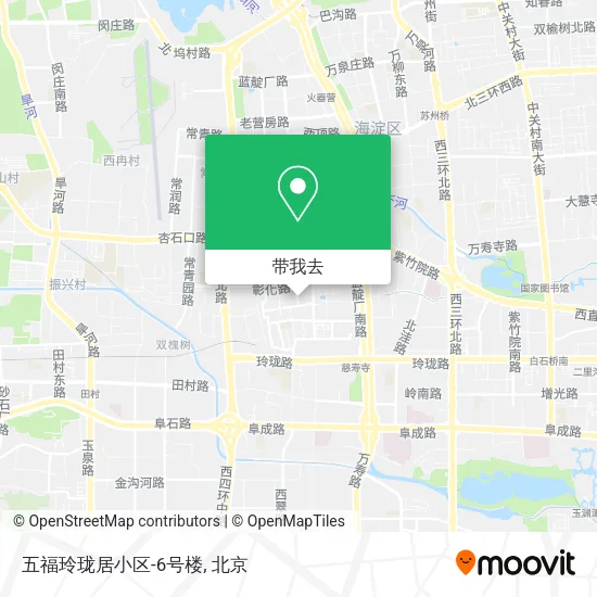 五福玲珑居小区-6号楼地图