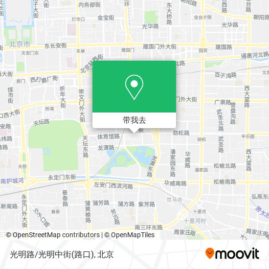 光明路/光明中街(路口)地图
