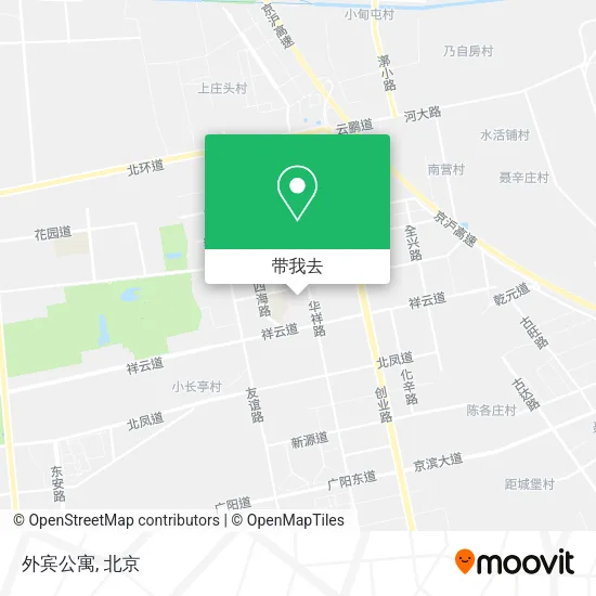 外宾公寓地图