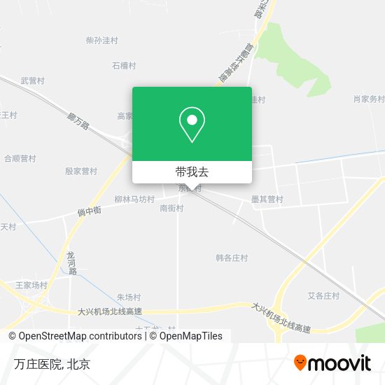 万庄医院地图