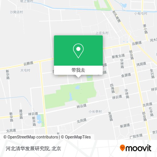 河北清华发展研究院地图