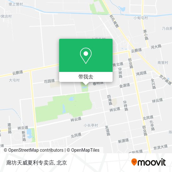 廊坊天威夏利专卖店地图