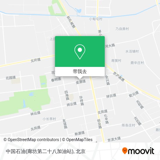 中国石油(廊坊第二十八加油站)地图