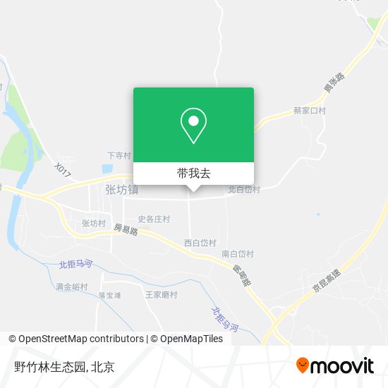 野竹林生态园地图