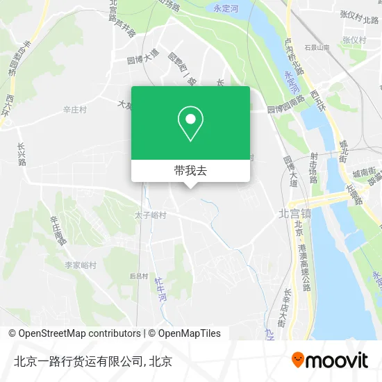 北京一路行货运有限公司地图