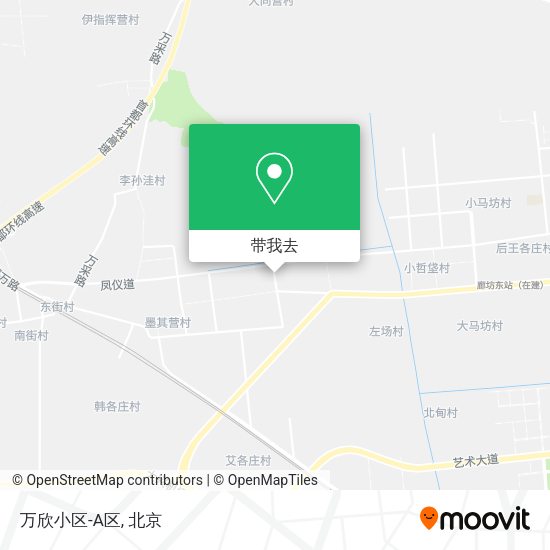 万欣小区-A区地图