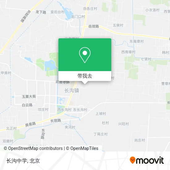 长沟中学地图