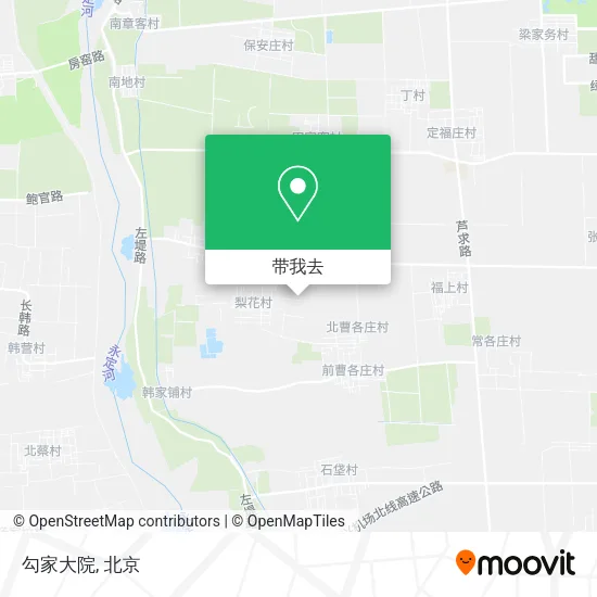 勾家大院地图