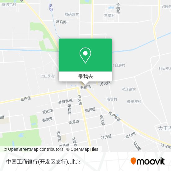 中国工商银行(开发区支行)地图
