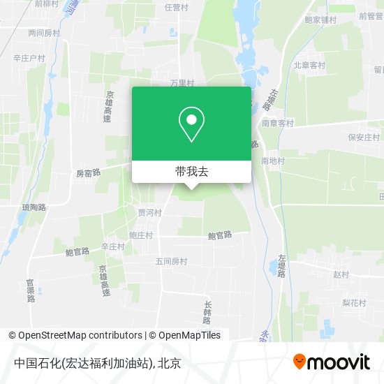 中国石化(宏达福利加油站)地图