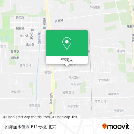 沿海丽水佳园-F11号楼地图