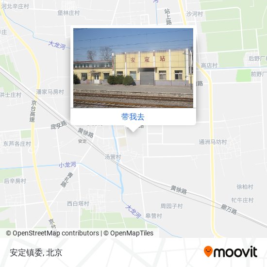 安定镇委地图
