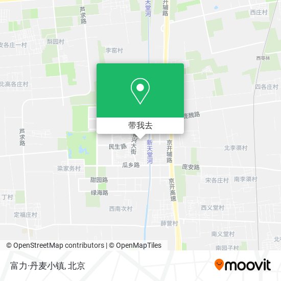 富力·丹麦小镇地图
