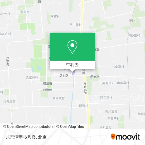 龙景湾甲-6号楼地图