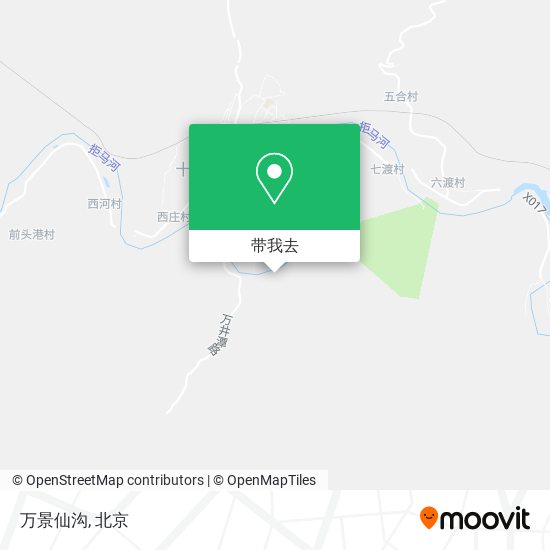 万景仙沟地图