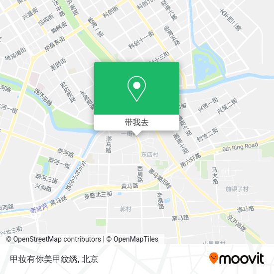 甲妆有你美甲纹绣地图