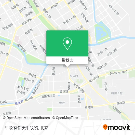 甲妆有你美甲纹绣地图