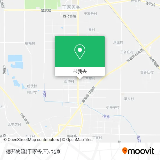 德邦物流(于家务店)地图