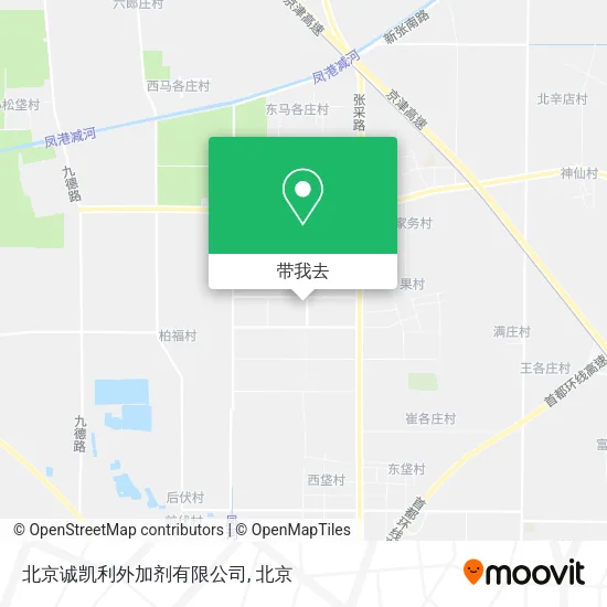 北京诚凯利外加剂有限公司地图