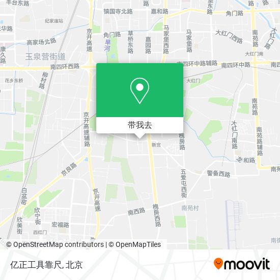 亿正工具靠尺地图