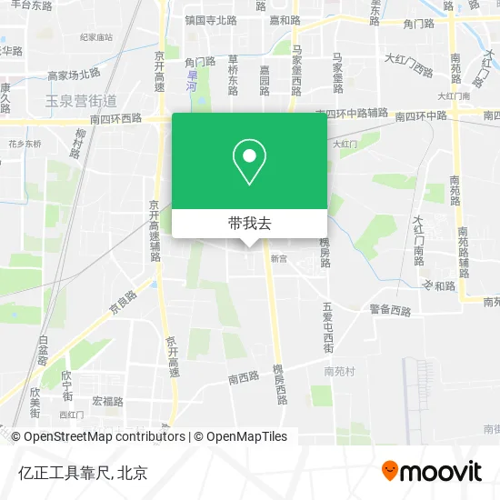 亿正工具靠尺地图