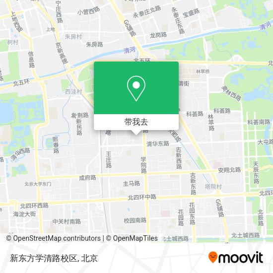 新东方学清路校区地图