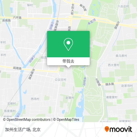 加州生活广场地图