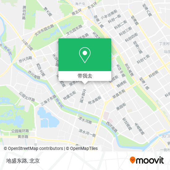 地盛东路地图