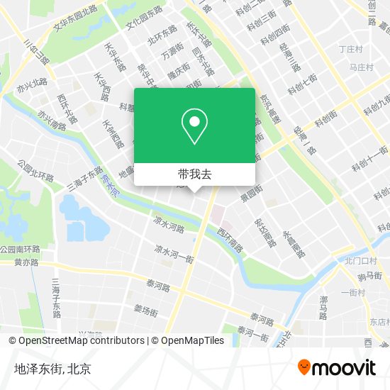 地泽东街地图