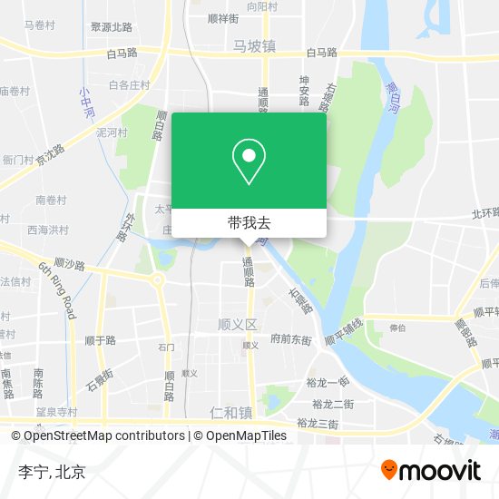 李宁地图