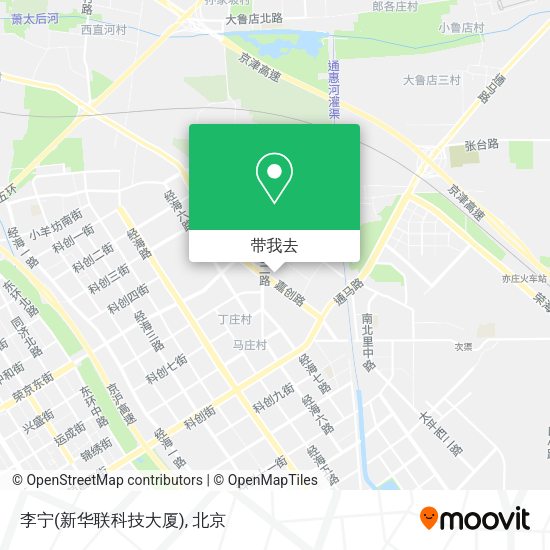 李宁(新华联科技大厦)地图