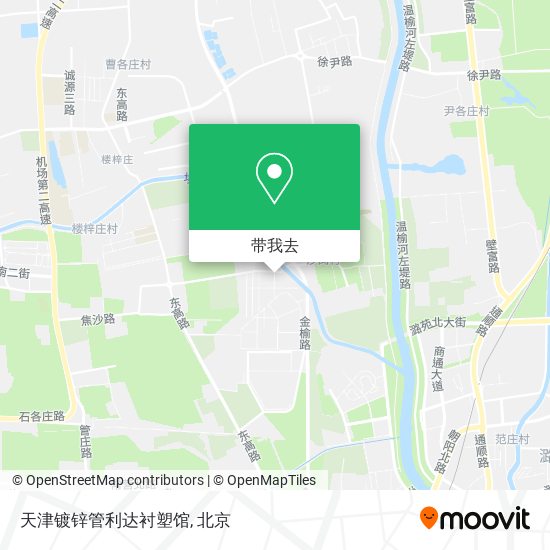 天津镀锌管利达衬塑馆地图
