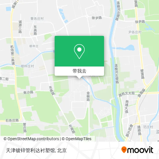 天津镀锌管利达衬塑馆地图