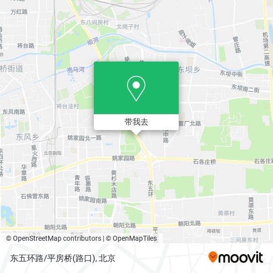 东五环路/平房桥(路口)地图