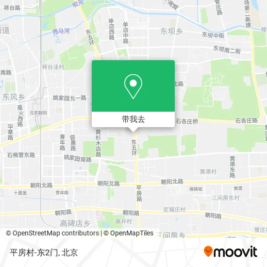 平房村-东2门地图