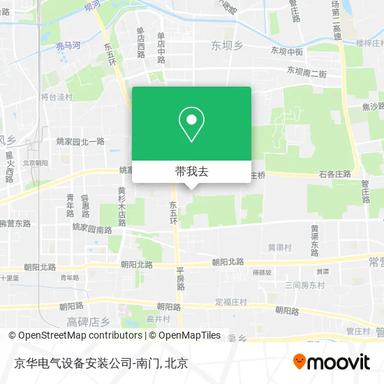 京华电气设备安装公司-南门地图