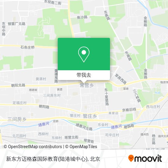 新东方迈格森国际教育(陆港城中心)地图