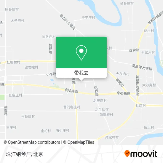 珠江钢琴厂地图