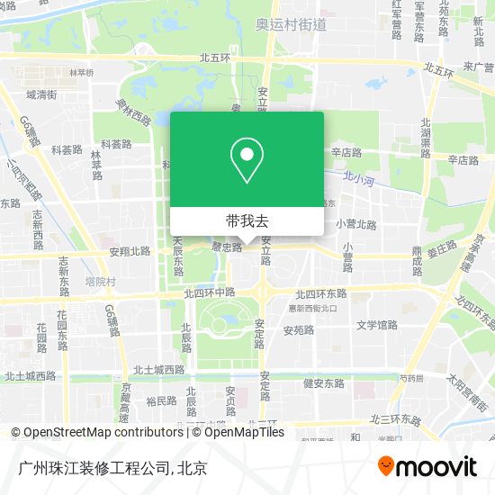 广州珠江装修工程公司地图