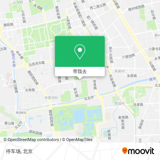 停车场地图