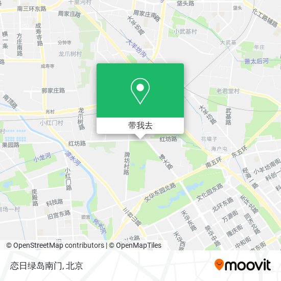 恋日绿岛南门地图