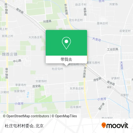 杜庄屯村村委会地图