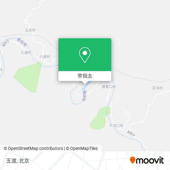 五渡地图