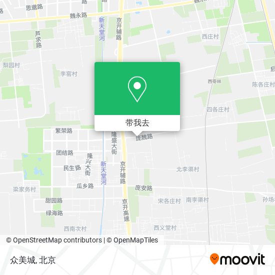众美城地图