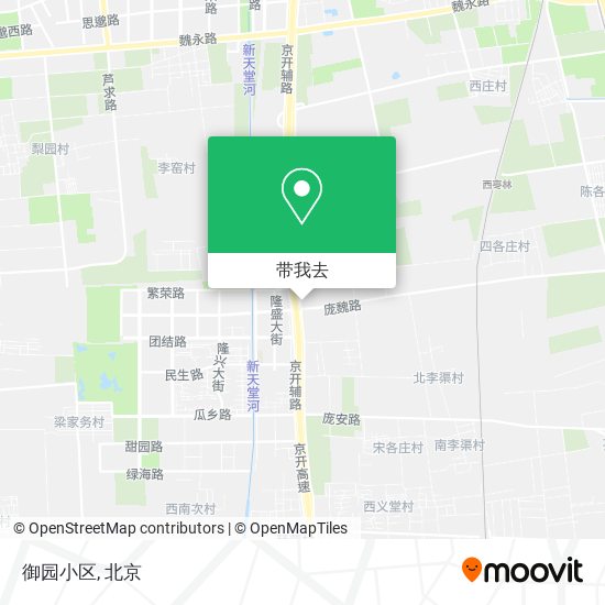 御园小区地图